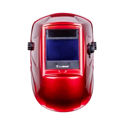 Маска сварщика GEFEST "красная" без коробки (ф-р 9500V, пр-во FoxWeld),без коробки по ценам производителя в Уфе с доставкой по всей России