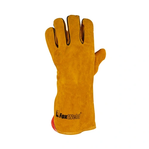 Краги кожаные термостойкие FOXWELD "Защитник" КС-03 по ценам производителя в Уфе с доставкой по всей России