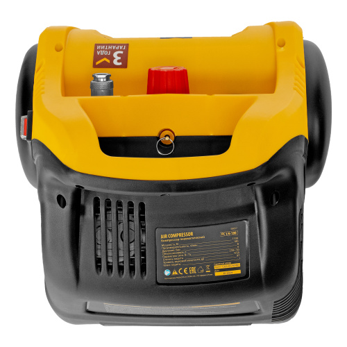 Компрессор воздушный безмасляный РС 1/6-180,1, 1 кВт, 180 л/мин, 6 л Denzel по ценам производителя в Уфе с доставкой по всей России