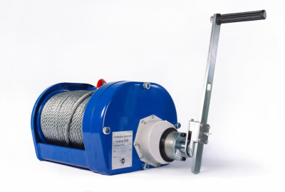Лебедка ручная TOR ЛТ-2 (JHW) г/п 2,0 т длина троса 40 м по ценам производителя в Уфе с доставкой по всей России