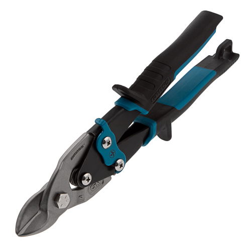 Ножницы по металлу "Piranha", 230 мм, прямой усиленный рез (Bulldog) сталь СrMo, двухкомпонентная рукоятка-ки Gross по ценам производителя в Уфе с доставкой по всей России