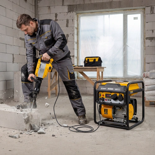 Генератор инверторный GK-3800iF, 3,8 кВт, 230 В, ручной старт DENZEL по ценам производителя в Уфе с доставкой по всей России