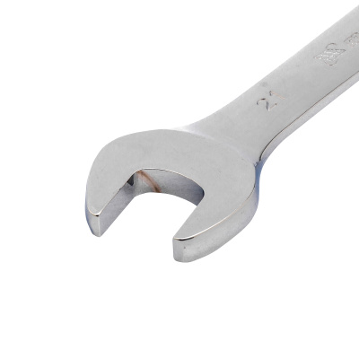 Ключ комбинированный трещоточный, 21 мм, CrV, шарнирный, зеркальный хром Matrix по ценам производителя в Уфе с доставкой по всей России