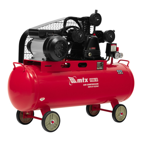 Компрессор воздушный ременный привод КР3000/100  3,0 кВт, 100 литров, 510 л/мин МТХ по ценам производителя в Уфе с доставкой по всей России