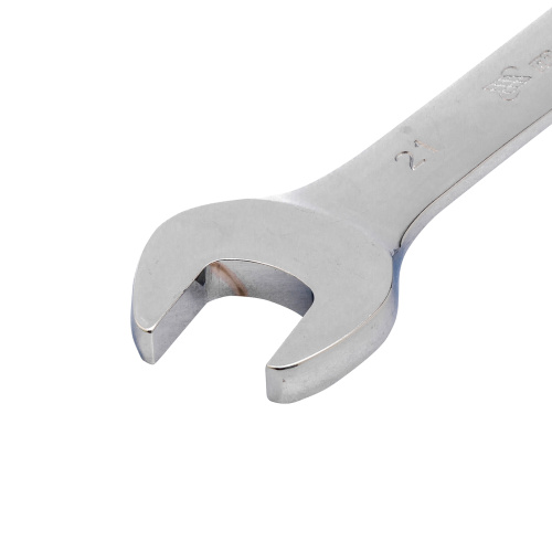 Ключ комбинированный трещоточный, 21 мм, CrV, шарнирный, зеркальный хром Matrix по ценам производителя в Уфе с доставкой по всей России