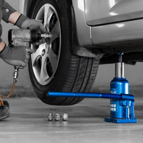 Домкрат гидравлический бутылочный телескопический, 6 т, h подъема 190-480 мм Stels купить в Москве с доставкой по всей России | ProtosMarket.ru