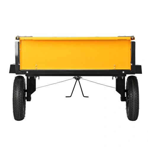 Прицеп для мотоблока TT-500, оцинк., груз. 500 кг, рег. сцепка, колеса 4.00-10, в упаковке Denzel по ценам производителя в Уфе с доставкой по всей России