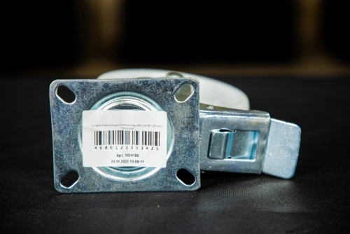 Колесо поворотное полипропилен SRCnb 55 125 мм с тормозом (N) по ценам производителя в Уфе с доставкой по всей России