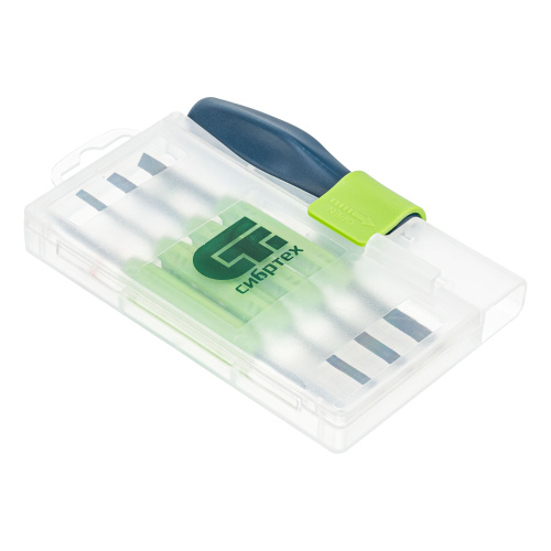 Отвертка со сменными двухсторонними насадками, 8 в 1, пластиковый кейс, CrV Сибртех по ценам производителя в Уфе с доставкой по всей России