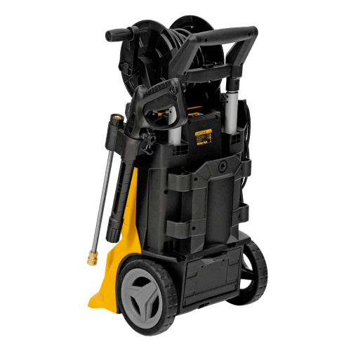 Моечная машина высокого давления R-210iD, 2600 Вт, 210 бар, 8.0 л/мин, асинхронный двигатель, барабан Denzel по ценам производителя в Уфе с доставкой по всей России