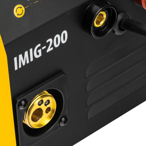 Аппарат инвертор. полуавтомат. cварки IMIG-200, 200 А, ПВ 60%, катушка 5 кг Denzel по ценам производителя в Уфе с доставкой по всей России