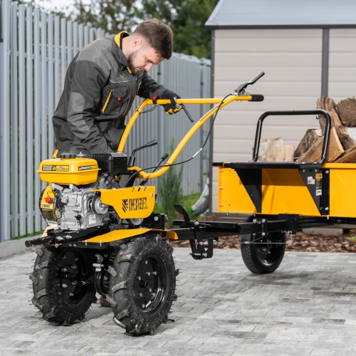 Мотоблок DPT-270S, 7 л.с., ремен.сцеп, фрез 3х4, ШОМ, передачи 2В/1Н Denzel по ценам производителя в Уфе с доставкой по всей России