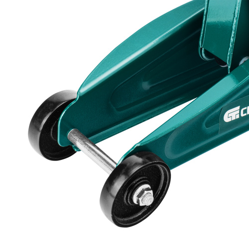 Домкрат гидравлический подкатной, 2 т, 127-330 мм, в пласт. кейсе Сибртех по ценам производителя в Уфе с доставкой по всей России