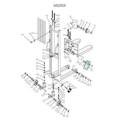 Ролик каретки для MS1016/RDF1016 по ценам производителя в Уфе с доставкой по всей России