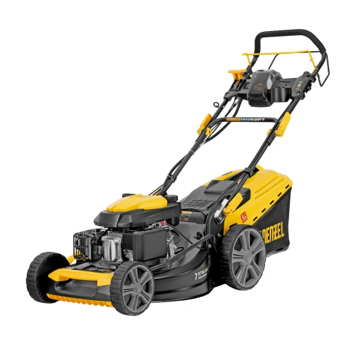 Газонокосилка бензиновая GLD-520SP-VE, 196 см3, ширина 52 см, привод, вариатор, электрический старт, 60 л Denzel по ценам производителя в Уфе с доставкой по всей России