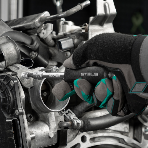 Набор инструментов, 1/4", CrV, пластиковый кейс 29 предметов Stels по ценам производителя в Уфе с доставкой по всей России