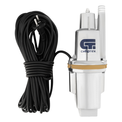 Вибрационный насос СВН300-15, верхний забор, 300 Вт, напор 75 м, 1200 л/ч, кабель 15 м Сибртех по ценам производителя в Уфе с доставкой по всей России