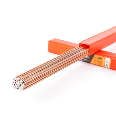 Foxweld Пруток омедненный ER70S-6 (Св08Г2С) д.2,4х1000мм, 5кг (1 пачка, пр-во FoxWeld/КНР) по ценам производителя в Уфе с доставкой по всей России