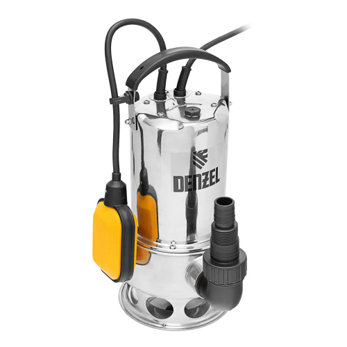 Дренажный насос DPL800X, 800 Вт, подъем 7 м, 16500 л/ч Denzel купить в Москве с доставкой по всей России | ProtosMarket.ru