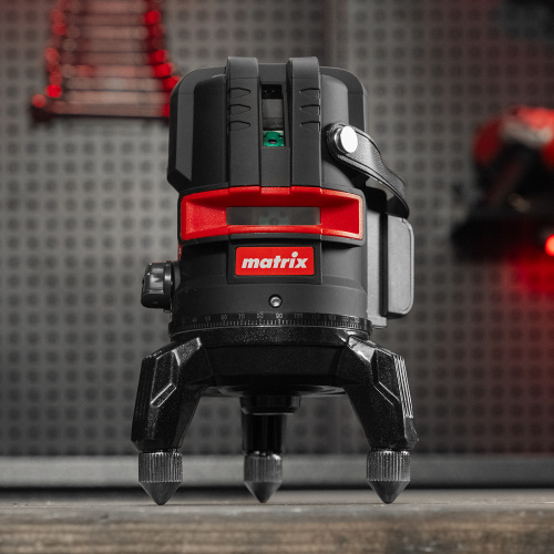 Лазерный уровень ML 06 Green, 30 м, 520 нм, аккумулятор Li 2800 мАч, резьба 5/8" Matrix по ценам производителя в Уфе с доставкой по всей России