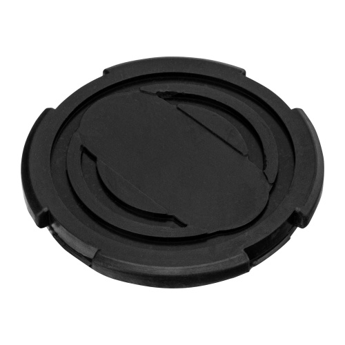 Резиновая опора для подкатного домкрата универсальная, D 100 мм, D 90, H 12 мм Matrix по ценам производителя в Уфе с доставкой по всей России