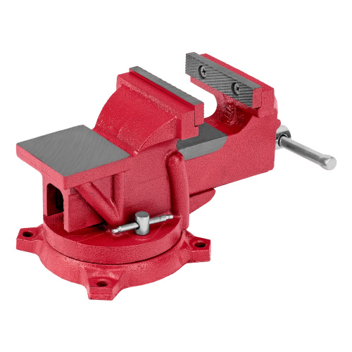 Тиски слесарные, 100 мм, поворотные, с наковальней Matrix по ценам производителя в Уфе с доставкой по всей России