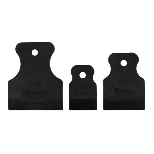 Набор шпателей 40-60-80 мм, черная резина, 3 шт Matrix по ценам производителя в Уфе с доставкой по всей России