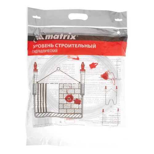 Гидроуровень,удлиненная колба, рельефная градуировка, 10м Matrix по ценам производителя в Уфе с доставкой по всей России