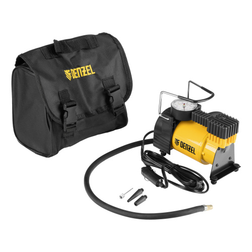 Компрессор автомобильный DС-20,12 В, 7 атм, 35 л/мин Denzel по ценам производителя в Уфе с доставкой по всей России