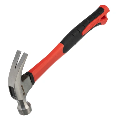 Молоток-гвоздодер optimal, 450 г, фибергласовая обрезиненная рукоятка Matrix по ценам производителя в Уфе с доставкой по всей России