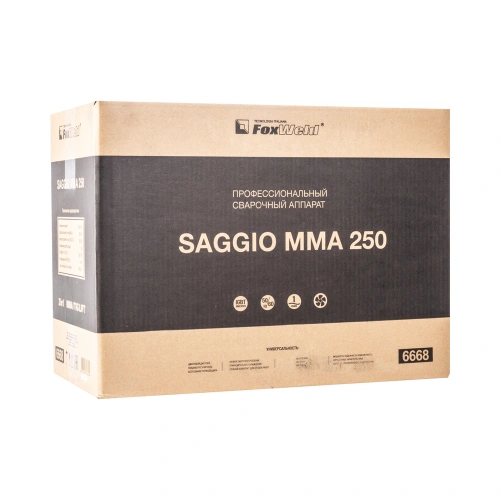 Сварочный аппарат SAGGIO MMA 250 по ценам производителя в Уфе с доставкой по всей России
