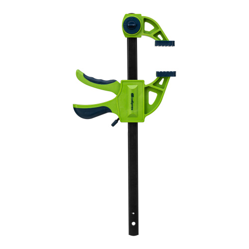 Струбцина F-образная, быстрозажимная, 200 х 70 х 420 мм, пластиковый корпус, фиксатор, двухкомпонентная рукоятка Сибртех по ценам производителя в Уфе с доставкой по всей России