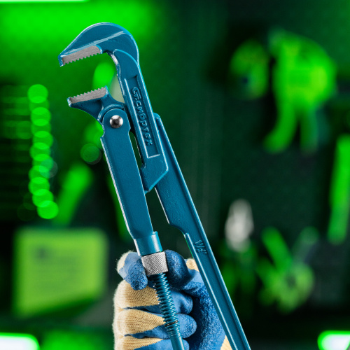 Ключ трубный рычажный №2, 1.5", литой, тип "L" Сибртех по ценам производителя в Уфе с доставкой по всей России