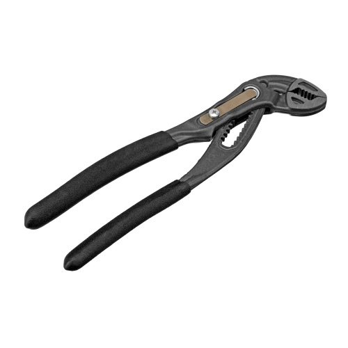 Клещи переставные, кнопочный механизм, обливные рукоятки, 180 мм Denzel по ценам производителя в Уфе с доставкой по всей России