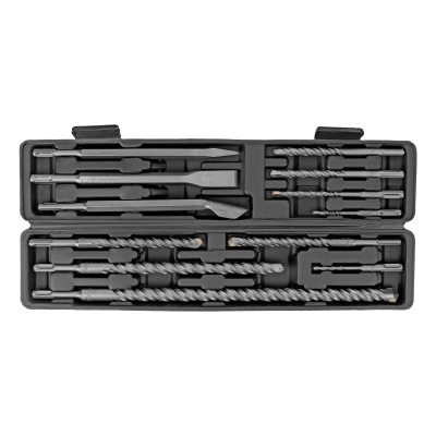 Набор буров по бетону, 5-6 х 110, 8-10-12 х 160, 14-16 х 210, 18 х 300, 20 х 450 мм, зубила, SDS Plus Matrix по ценам производителя в Уфе с доставкой по всей России