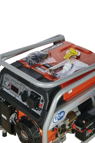 Генератор бензиновый 9,0 кВт 220В 26 л с электростартером и колесами TOR KM13000H по ценам производителя в Уфе с доставкой по всей России