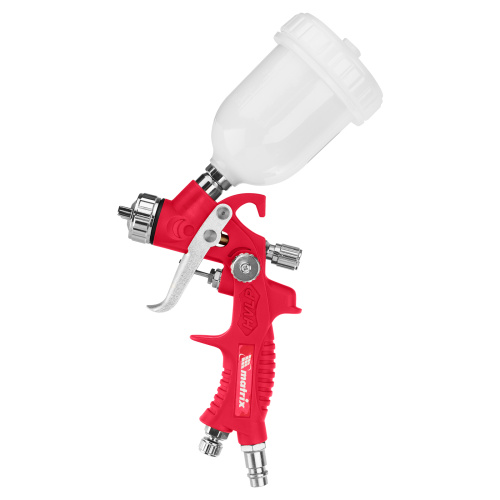 Краскораспылитель HVLP пневмат. с верхним бачком V= 0,1 л, сопло диаметром 0.8 мм Matrix по ценам производителя в Уфе с доставкой по всей России