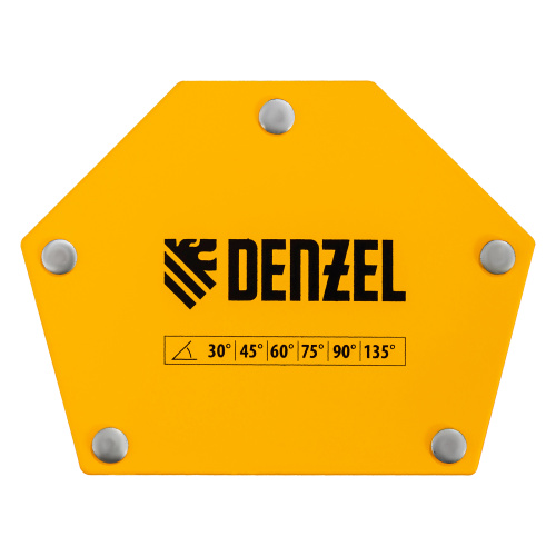 Фиксатор магнитный для сварочных работ усилие 50 LB, 30х45х60х75х90х135 град. Denzel по ценам производителя в Уфе с доставкой по всей России