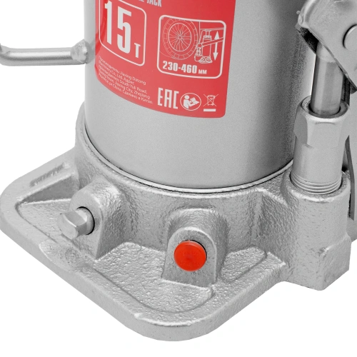 Домкрат гидравлический бутылочный, 15 т, высота подъема 230-460 мм Matrix по ценам производителя в Уфе с доставкой по всей России