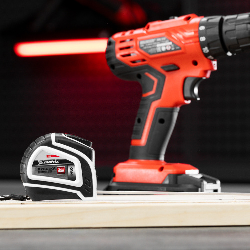 Рулетка Autostop,3 м х 16 мм,двухкомпонентный корпус,автоматическая фиксация,Pro Matrix по ценам производителя в Уфе с доставкой по всей России