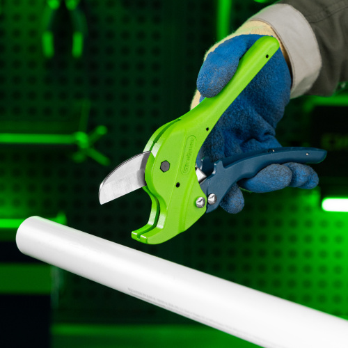 Ножницы для резки изделий из пластика, усиленные, полуавтомат, D до 35 мм Сибртех по ценам производителя в Уфе с доставкой по всей России