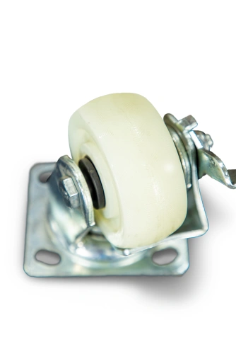 Колесо большегрузное поворотное SCdnb 42 100 мм полипропиленовое с тормозом по ценам производителя в Уфе с доставкой по всей России