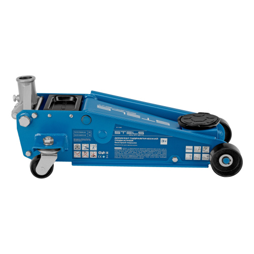 Домкрат гидравлический подкатной, 3 т, 120-450 мм, быстрый подъем, проф. Stels по ценам производителя в Уфе с доставкой по всей России
