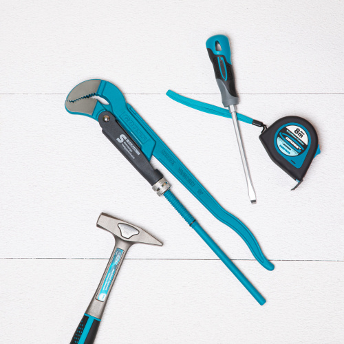 Ключ трубный рычажный 1.5, №2, цельнокованый, CrV, тип "S" Gross по ценам производителя в Уфе с доставкой по всей России