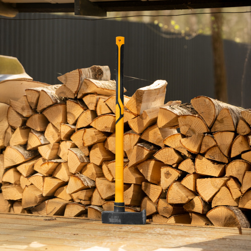 Колун-кувалда 4000 г, кованая, фибергласовая  рукоятка c TPR покрытием, 880 мм Denzel по ценам производителя в Уфе с доставкой по всей России