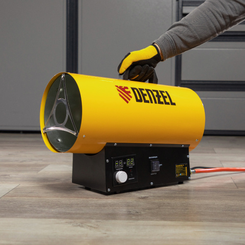 Газовая тепловая пушка GHG-15i, 15 кВт, цифровой термостат, пропан-бутан Denzel по ценам производителя в Уфе с доставкой по всей России