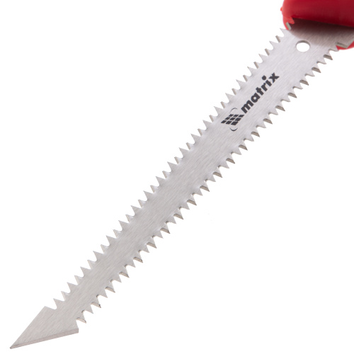 Ножовка по гипсокартону, 180 мм, две рабочие кромки полотна, двухкомпонентная рукоятка Matrix по ценам производителя в Уфе с доставкой по всей России