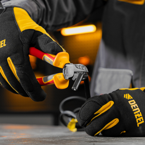 Бокорезы, диэлектрические рукоятки, до 1000 В, трехкомпонентные рукоятки, 180 мм Denzel по ценам производителя в Уфе с доставкой по всей России