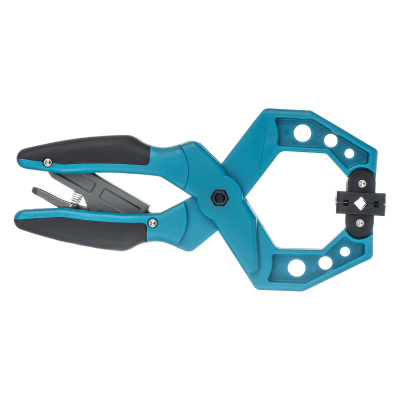 Струбцина клещеобразная 2-1/4, пластиковый корпус, храповой механизм жесткой фиксации, 58 мм Gross по ценам производителя в Уфе с доставкой по всей России