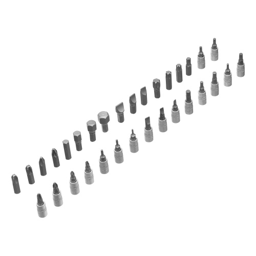 Набор инструмента, 1/2", 1/4", пластиковый кейс, 83 предмета Сибртех по ценам производителя в Уфе с доставкой по всей России